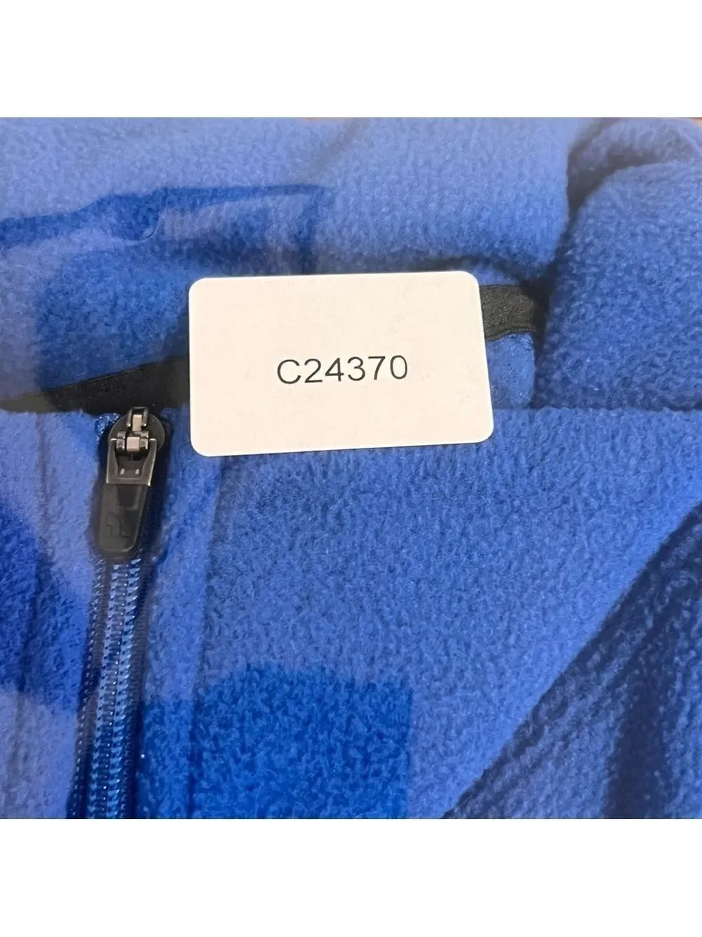 The North Face Men’s Blue Quarter Zip Fleece Top Size XL SKU#C24370